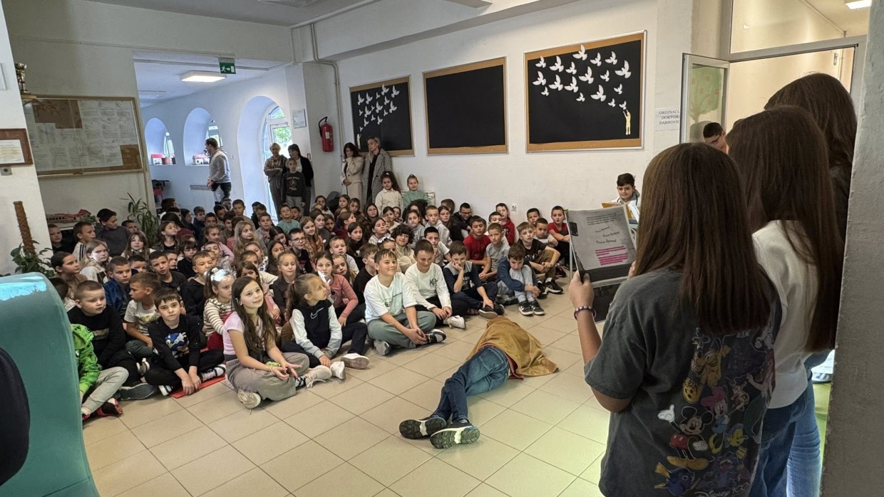 “VELIKI ČITAJU MALIMA” POVODOM DANA HRVATSKIH KNJIŽNICA