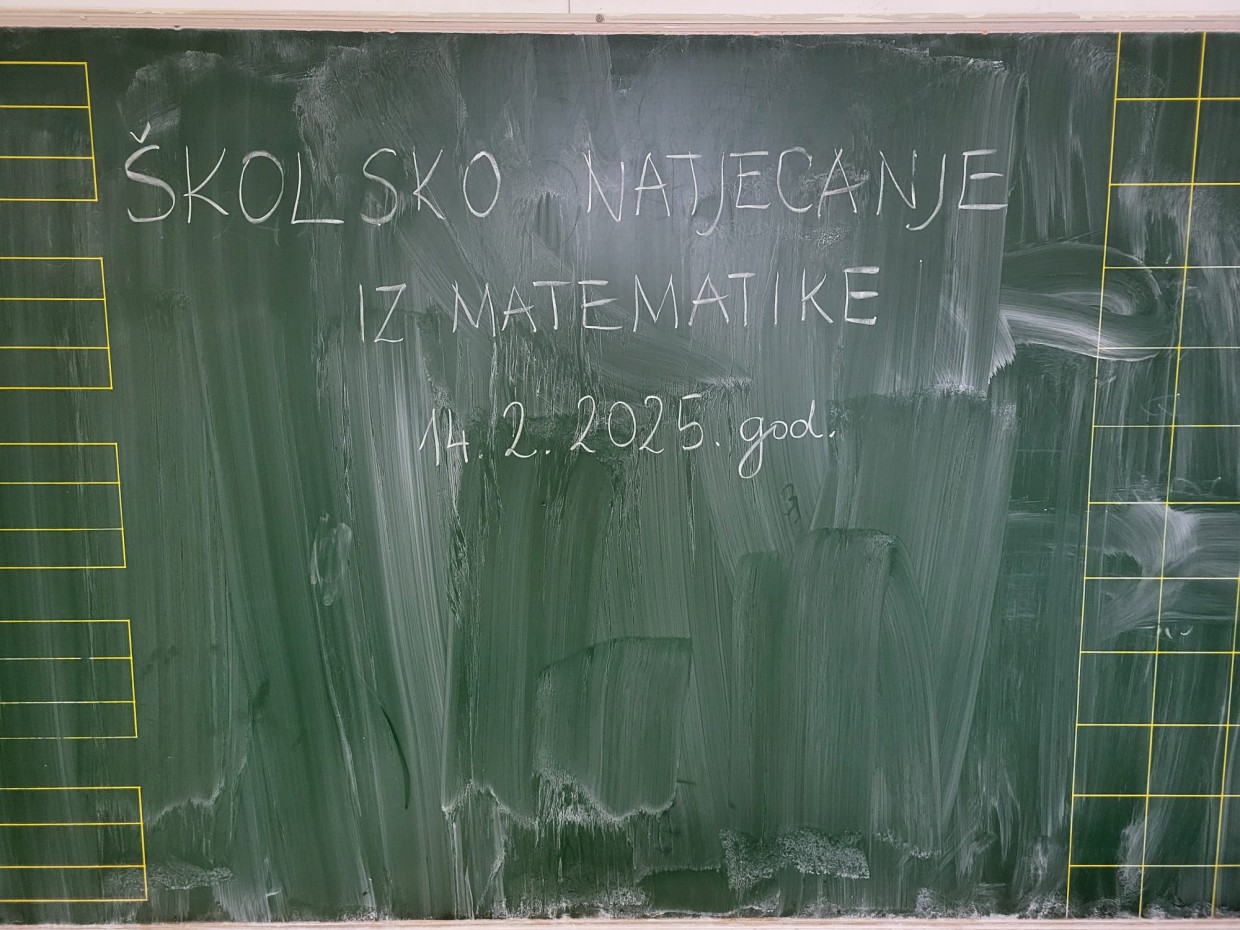 Školsko natjecanje iz matematike