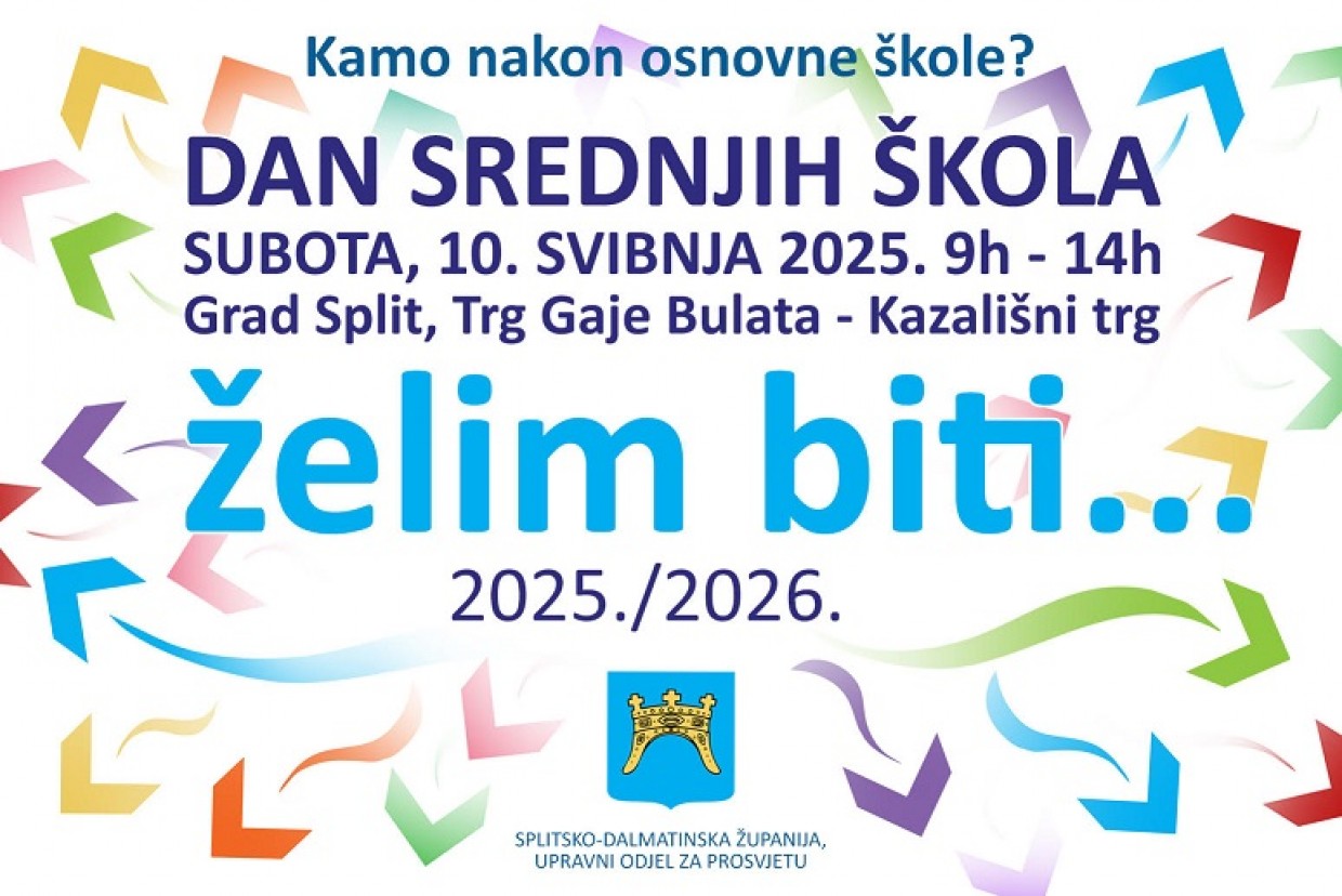 Dan srednjih škola Splitsko dalmatinske županije